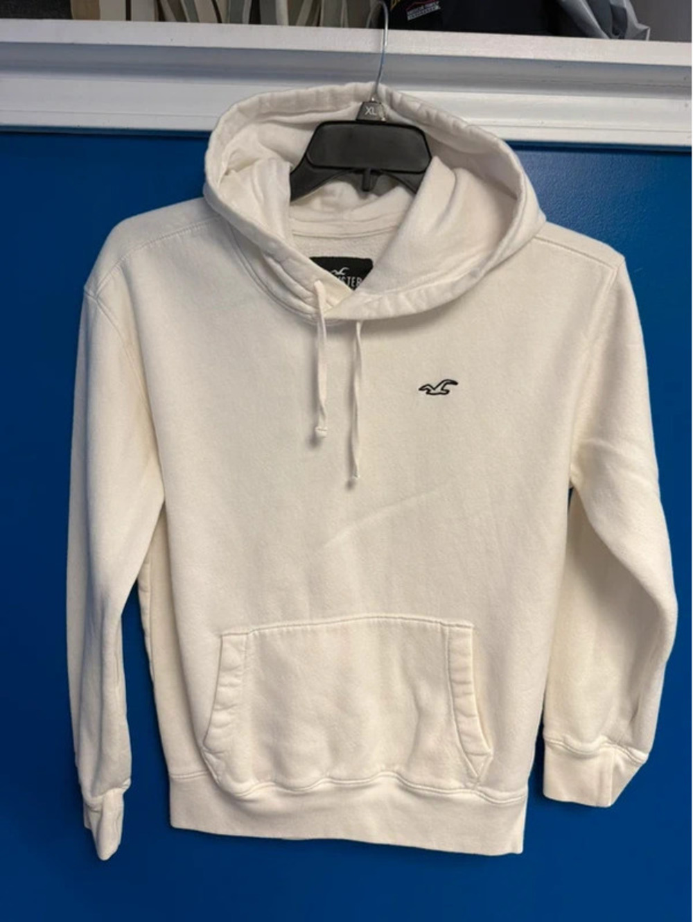 Hollister Must-Have Collection White Seagull Hoodie XS